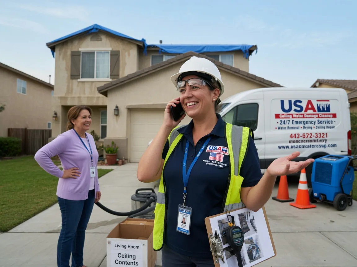Ceiling Water Damage Restoration Orange Cove, CA FAQs